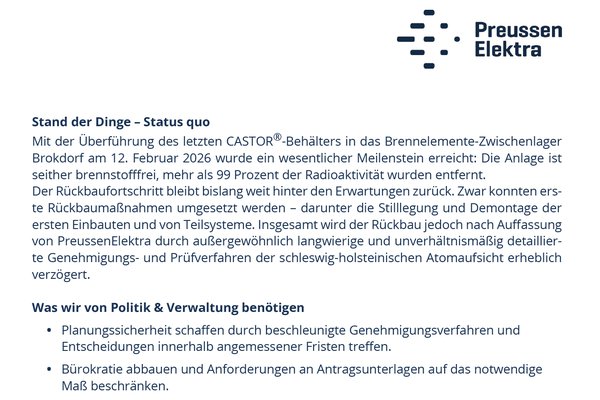 Info-Handout: PreussenElektra