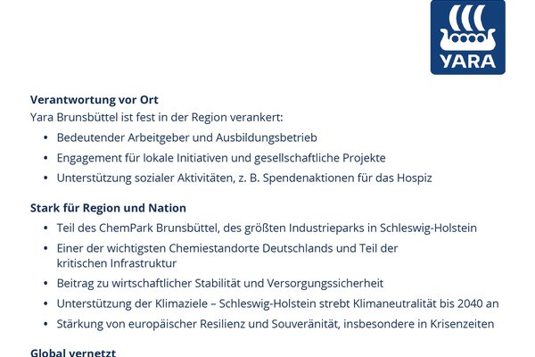 Info-Handout: Yara